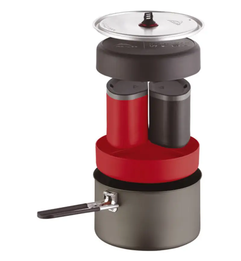 Alpinist 2 Cook Set - set stoviglie e pentole da campeggio Grey