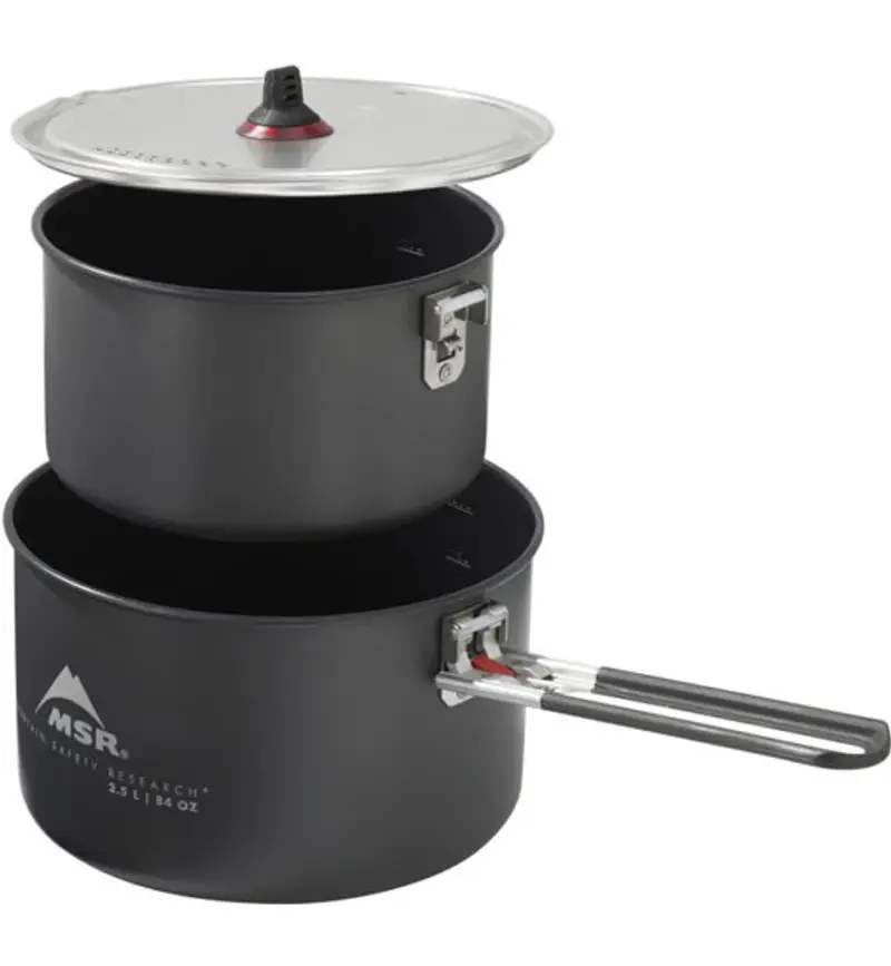 Ceramic 2 Pot Set - pentole campeggio Grey