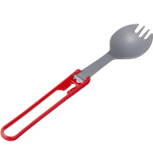 Folding Spork - posata campeggio Red