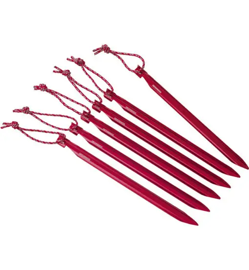 Groundhog Stake Kit - picchetti per tenda Red