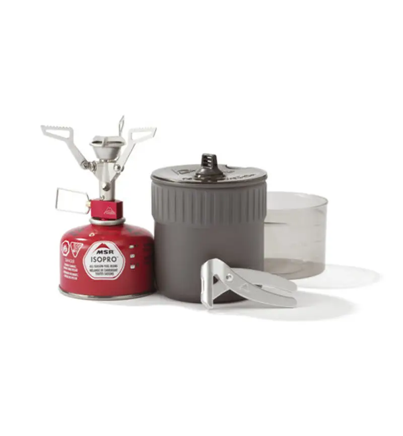 PocketRocket 2 Mini Stove Kit - fornello e stoviglie per campeggio Grey