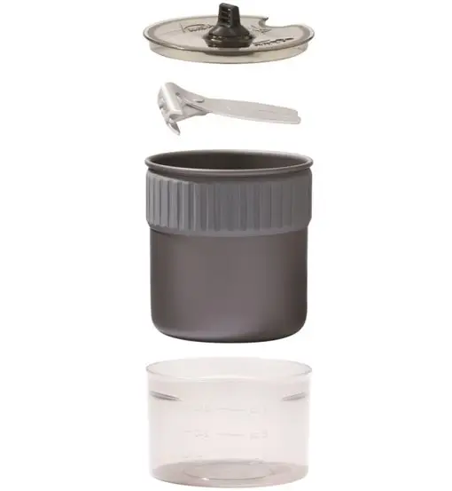 Trail Mini Solo Cook Set - stoviglie Grey