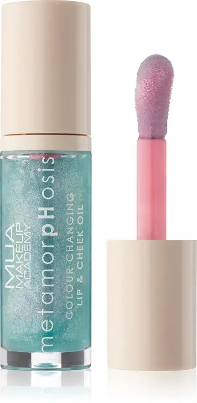 Metamorphosis gloss con olio per labbra per labbra e guance Mermaid (Raspberry) 7 ml