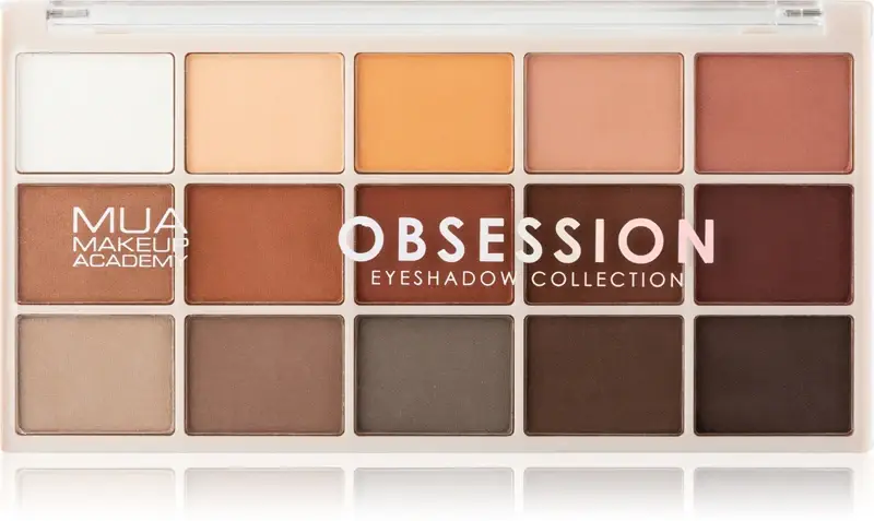 Professional 15 tonalità Palette di ombretti colore Obsession 12 g