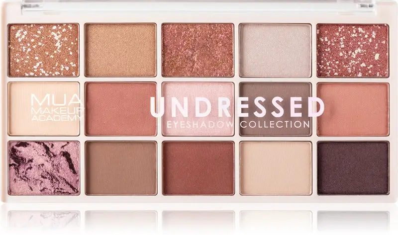 Professional 15 tonalità Palette di ombretti colore Undressed 12 g