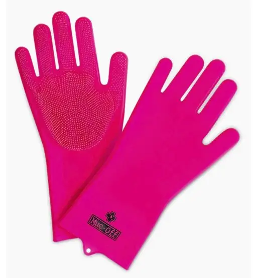 Deep Scrubber - guanti manutenzione bici Pink