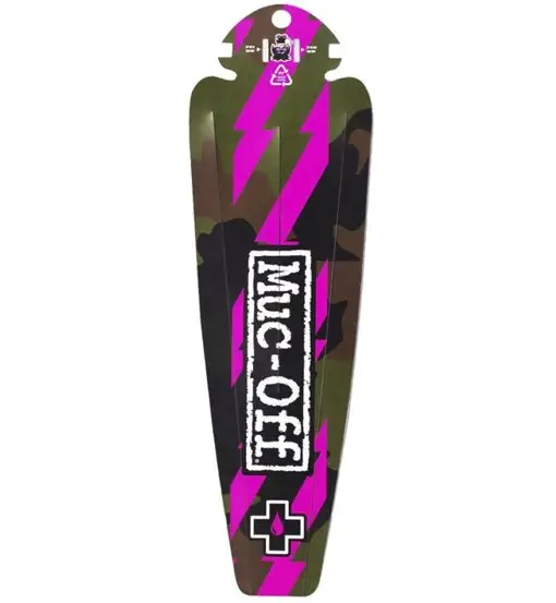 Rear Ride Guard CAMO - parafango posteriore bici Pink