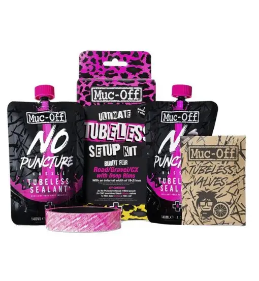 Tubeless Kit Road 60 mm - kit tubeless bici da corsa Black