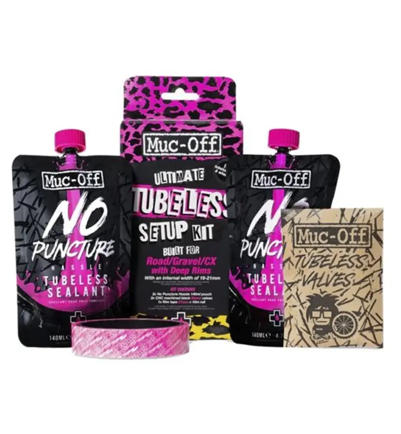 Tubeless Setup Kit XC/Gravel - kit tubeless Black