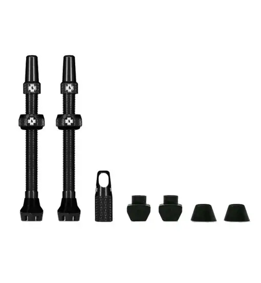 Tubeless Valves 44mm - valvole tubeless Black