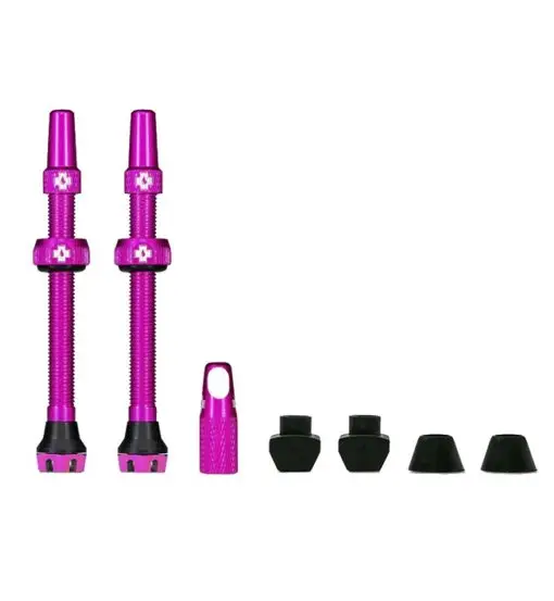 Tubeless Valves 60mm - valvole tubeless Pink