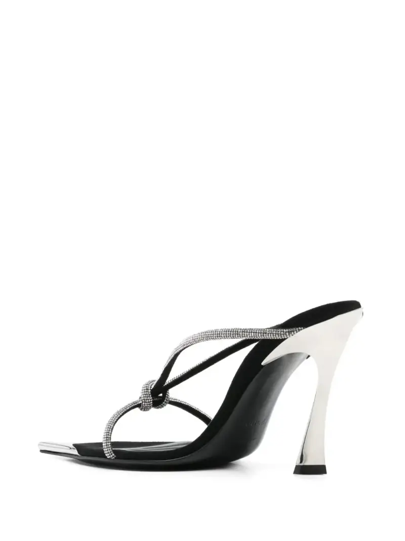 sandali mugler NERO