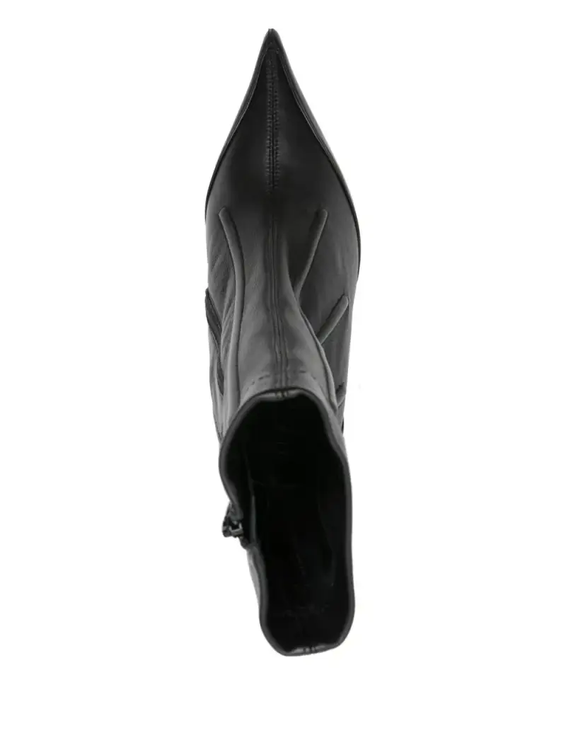 Mugler Stivali Nero in Pelle miniatura 2