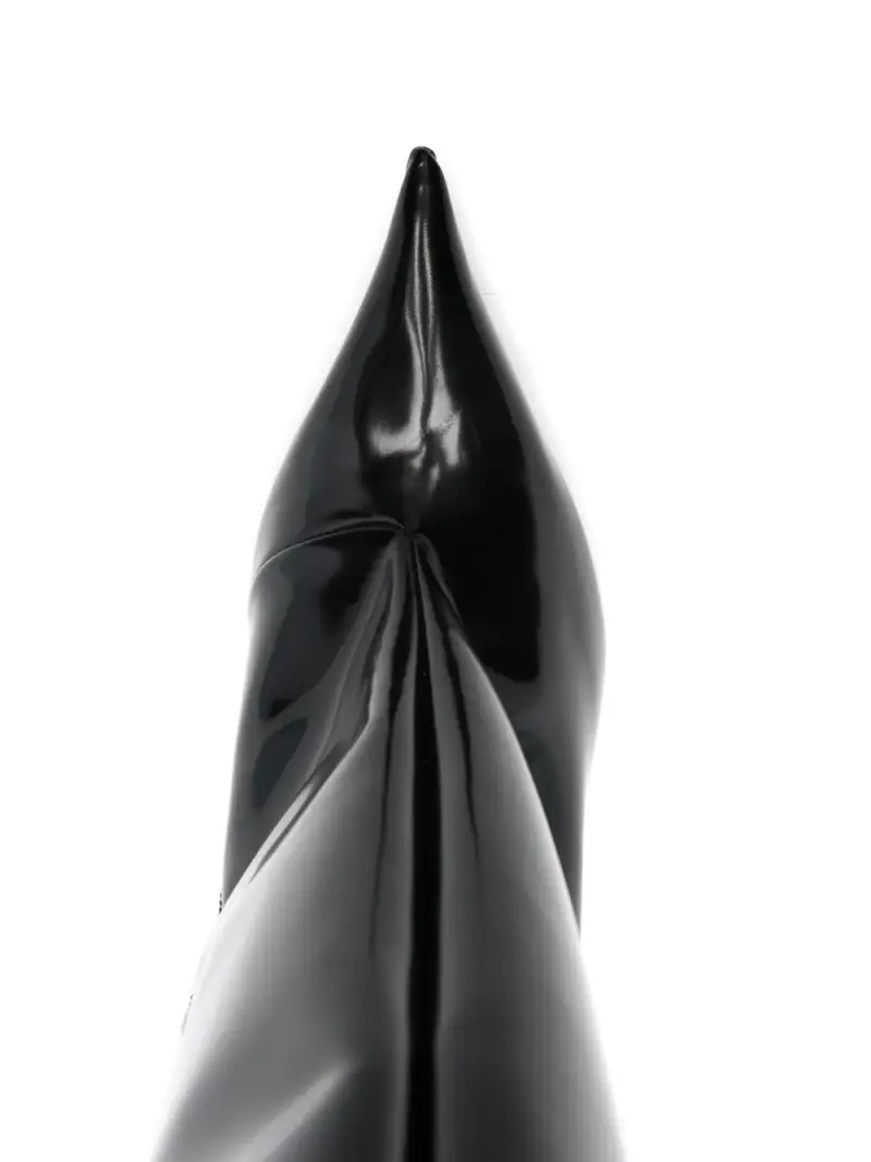 Stivali Neri allti Fang Nero miniatura 3