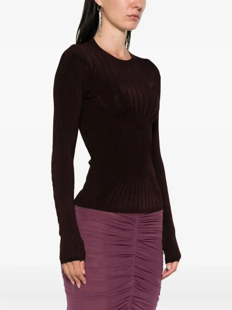 Mugler Top Rosso 4022644 miniatura 3