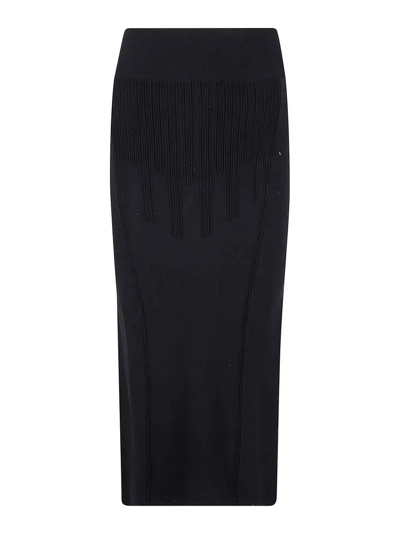 Vestito midi nero classico