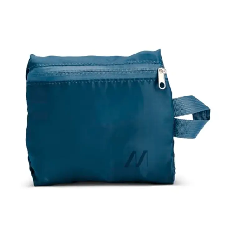 Muitomas Borsone Pieghevole Compatto con Tracolla Regolabile, Resistente, 55x27x27 cm, Colore Blu Ottanio miniatura 2