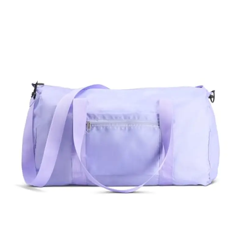 Muitomas Borsone Pieghevole Compatto con Tracolla Regolabile, Resistente, 55x27x27 cm, Colore Lilla