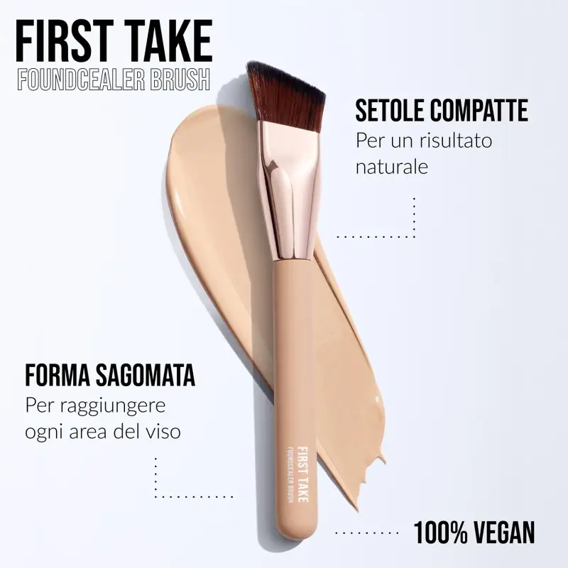 Accessori FIRST TAKE BRUSH - Pennello Foundcealer - Pennelli trucco miniatura 2