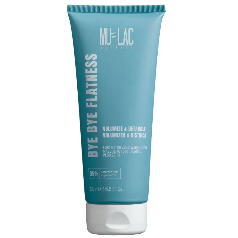 Hairlab BYE BYE FLATNESS Fortifying Zero Weight Mask - Maschera capelli