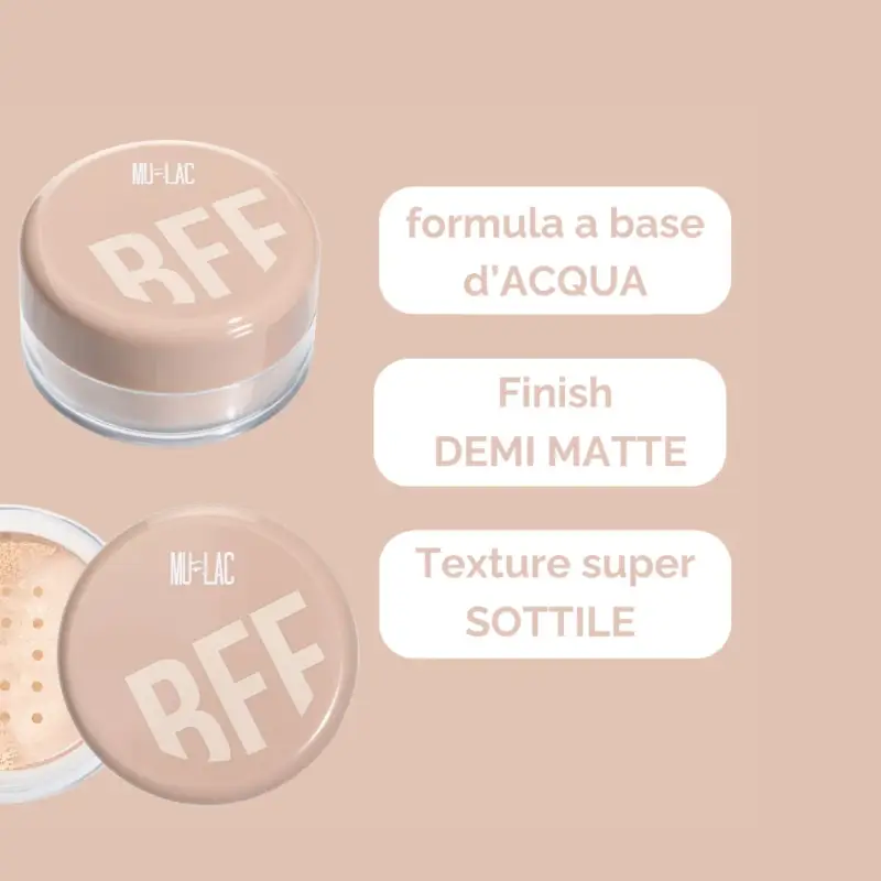 Viso BFF H2O Cipria Peso Zero in Polvere Libera - Cipria miniatura 3