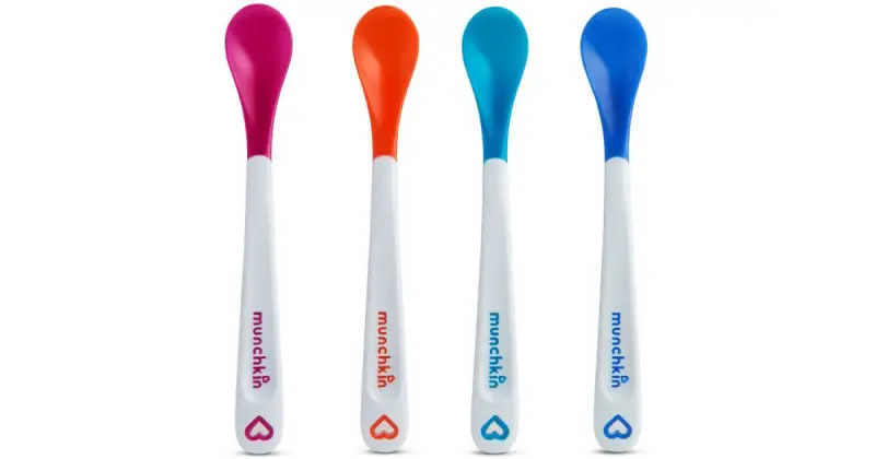 White Hot cucchiaino con sensore termico 4 mesi+ 4 pezzi