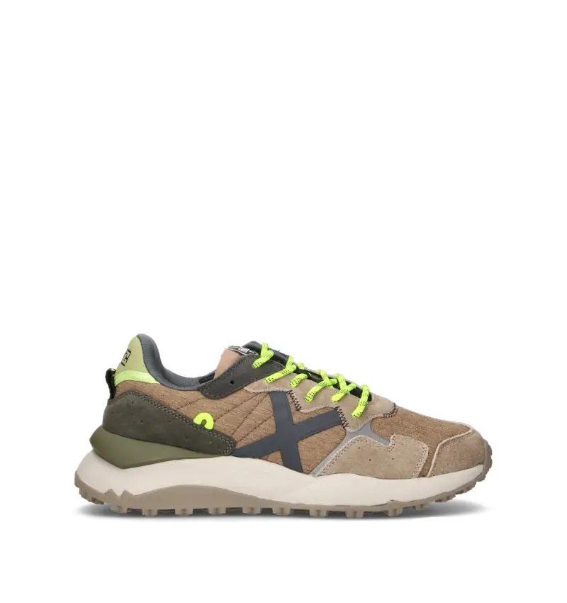 SHIBUYA Sneaker uomo multicolor in suede Vario