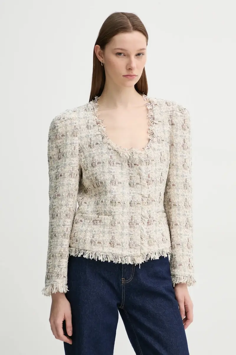 blazer con aggiunta di lana SABU colore beige 244151424403