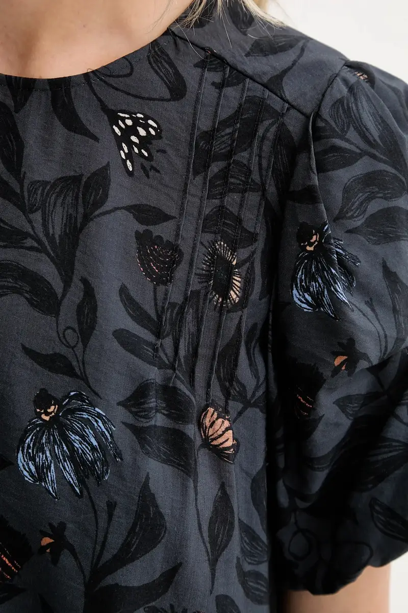 camicetta LUSTANNA donna colore blu navy 253103125320 miniatura 5