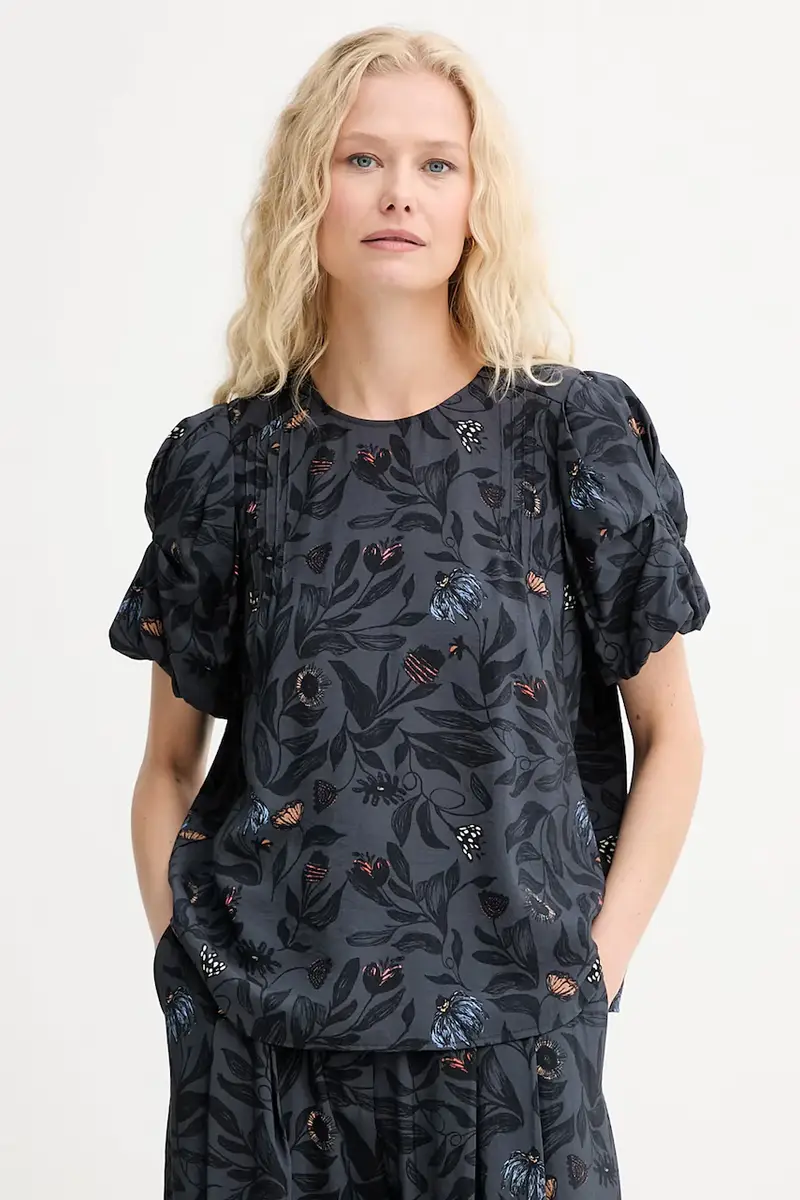 camicetta LUSTANNA donna colore blu navy 253103125320