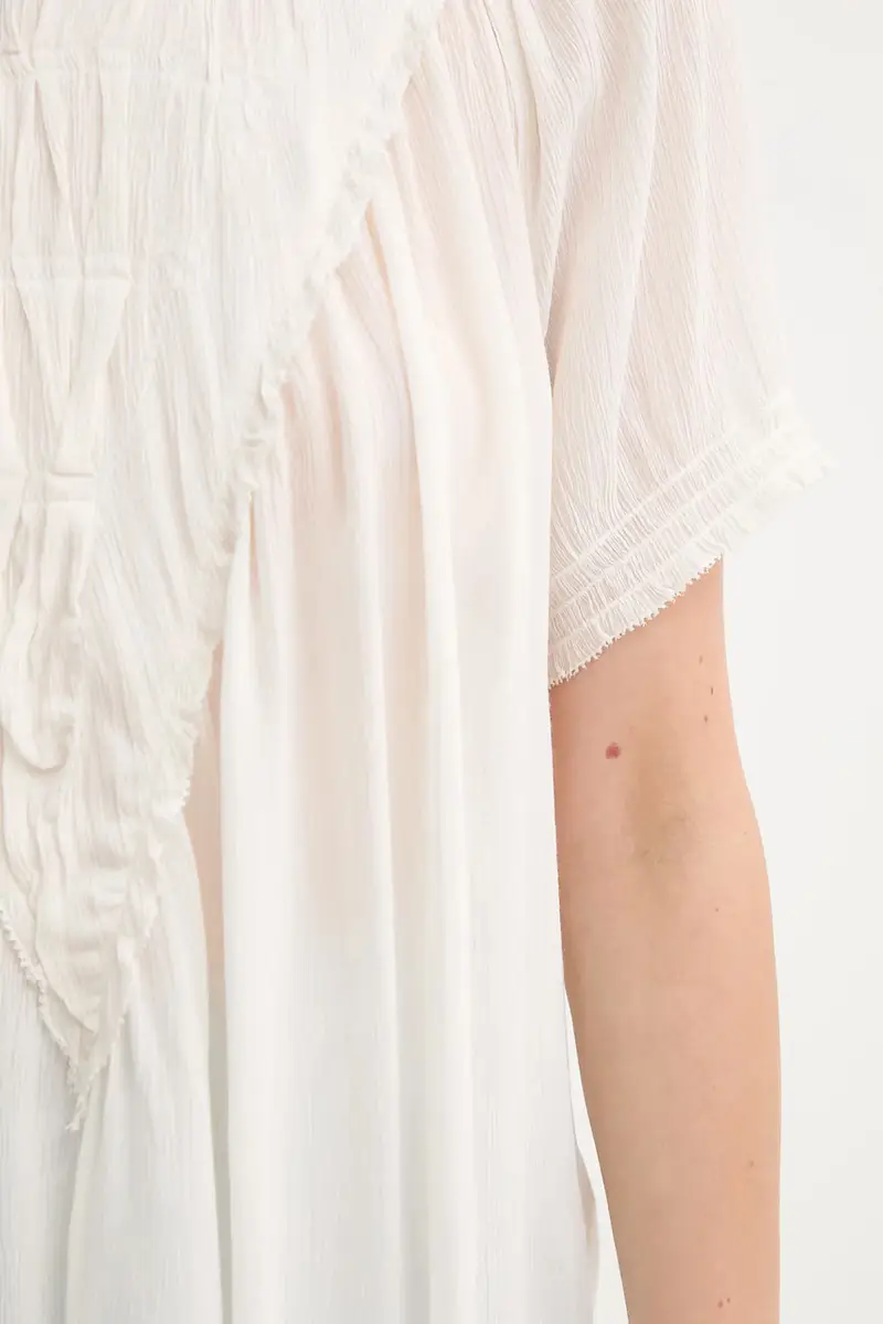 camicetta PERILLA donna colore beige 252100025231 miniatura 5