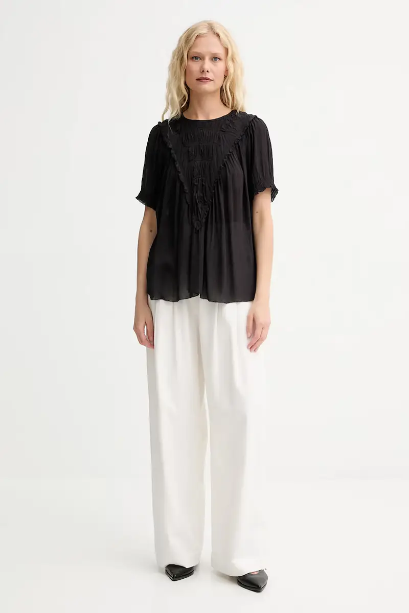 camicetta PERILLA donna colore nero 252100025231 miniatura 2