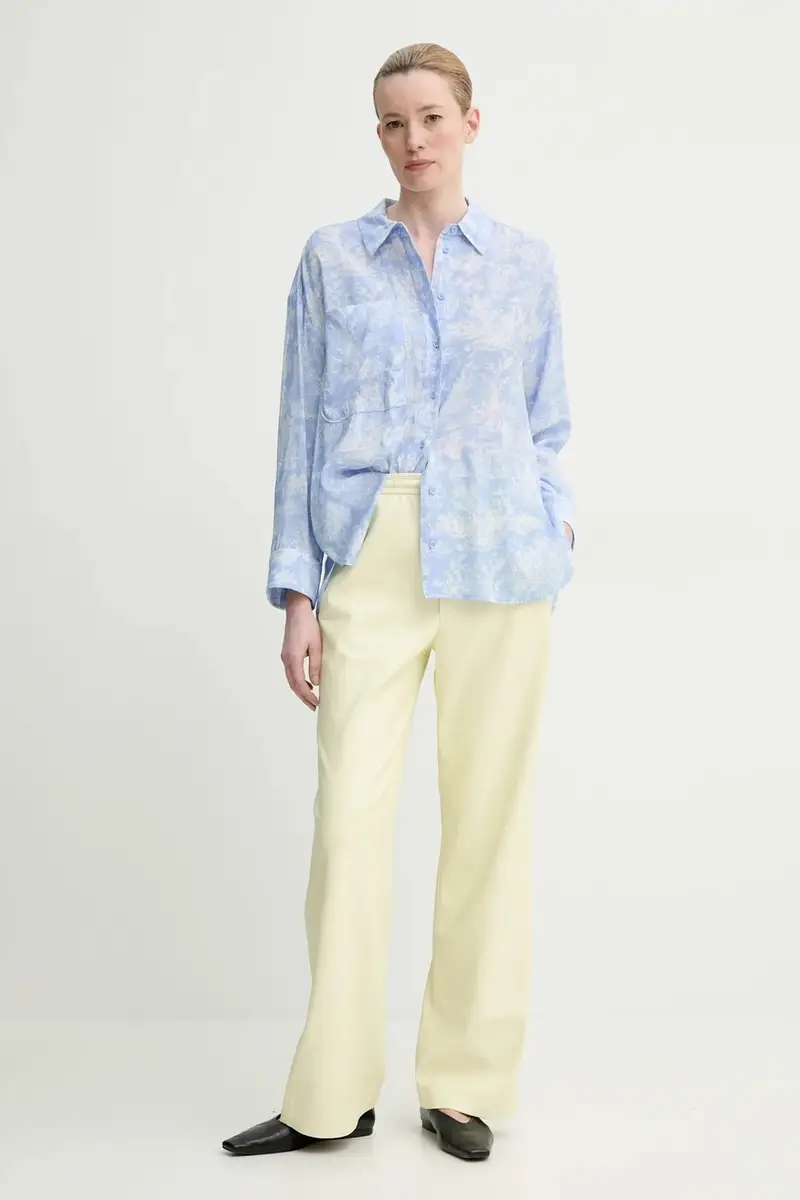 camicia FILIUS donna colore blu 251102525120 miniatura 2