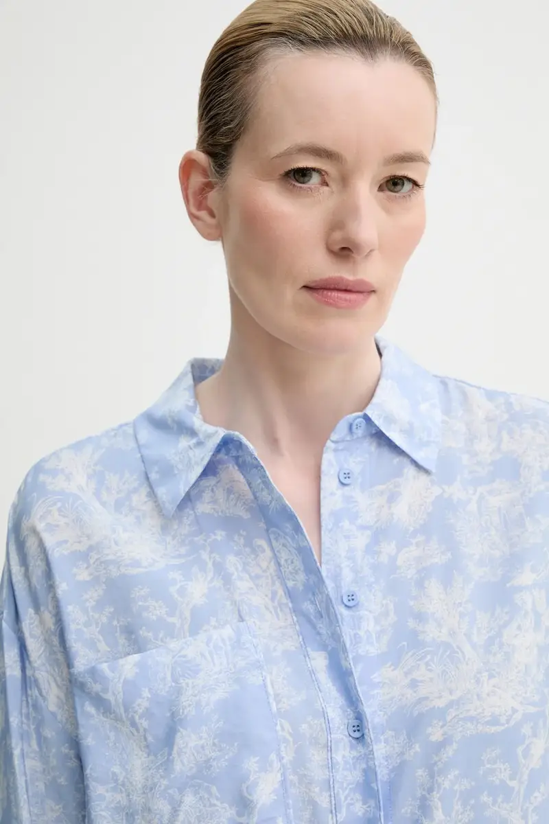 camicia FILIUS donna colore blu 251102525120 miniatura 4