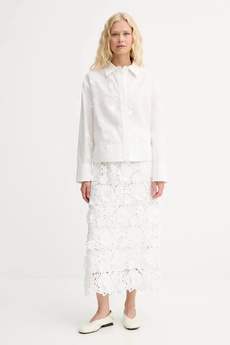 camicia KASEIA donna colore bianco 252103225229 miniatura 2