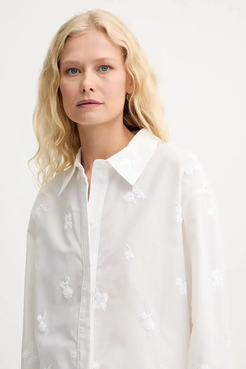 camicia KASEIA donna colore bianco 252103225229 miniatura 4