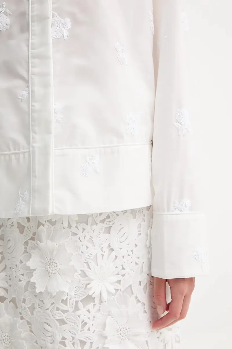 camicia KASEIA donna colore bianco 252103225229 miniatura 5