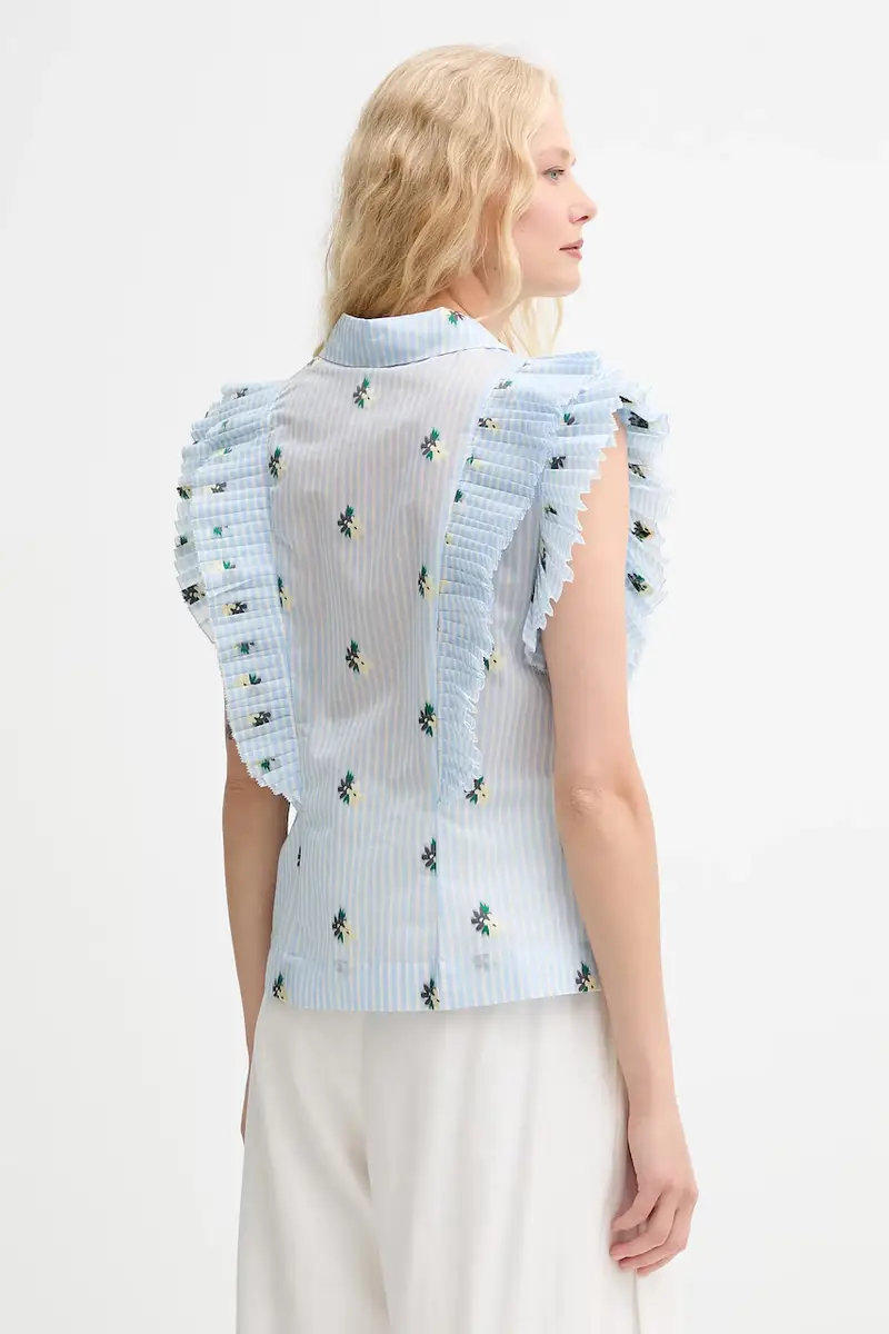 camicia MUST donna colore blu 252102725224 miniatura 3