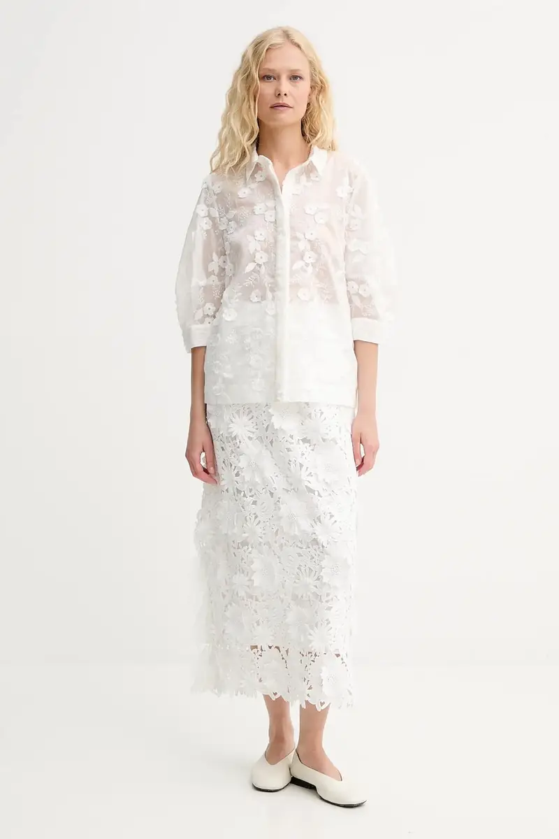 camicia PUST donna colore bianco 252101725225 miniatura 2