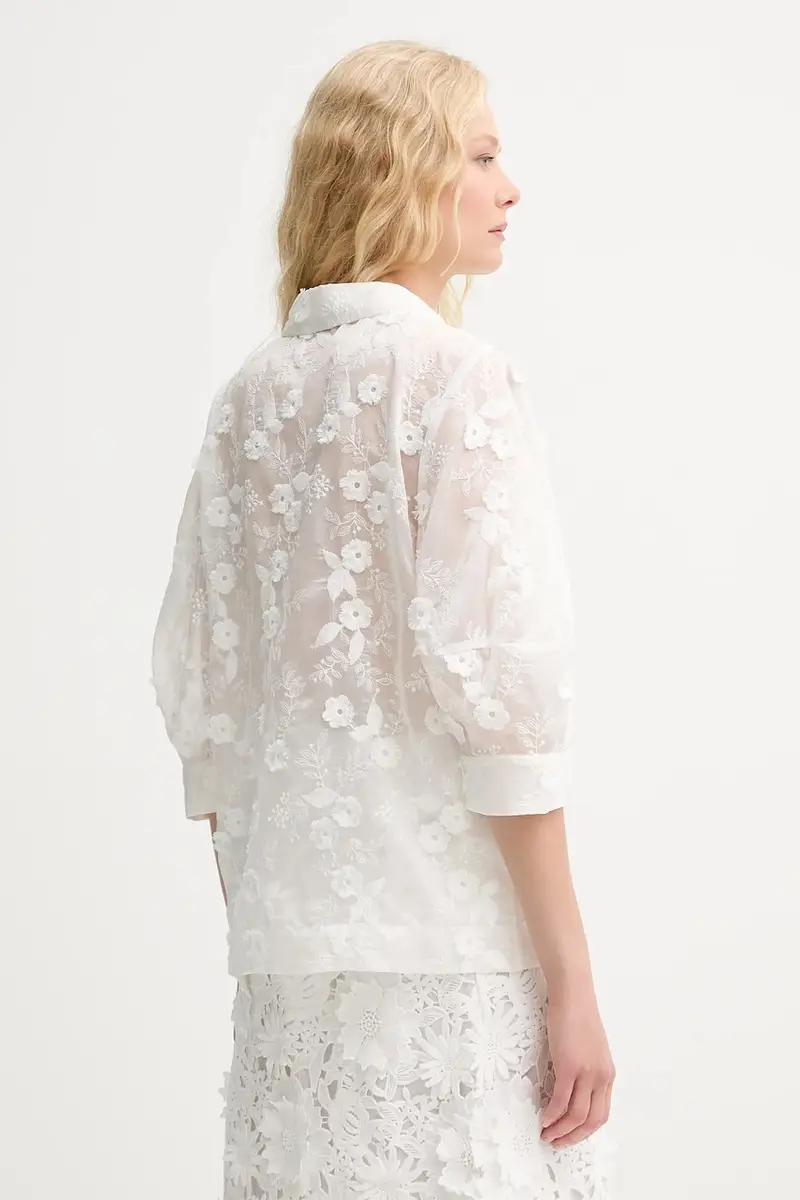 camicia PUST donna colore bianco 252101725225 miniatura 3