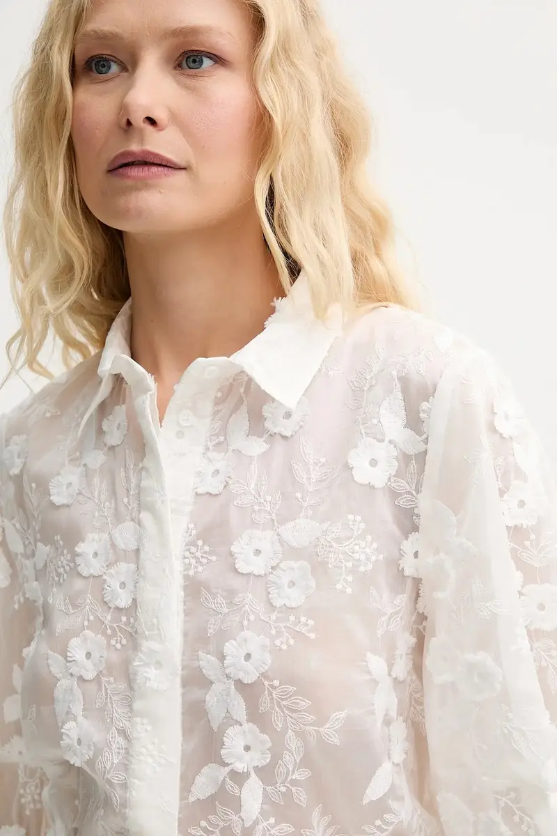 camicia PUST donna colore bianco 252101725225 miniatura 4