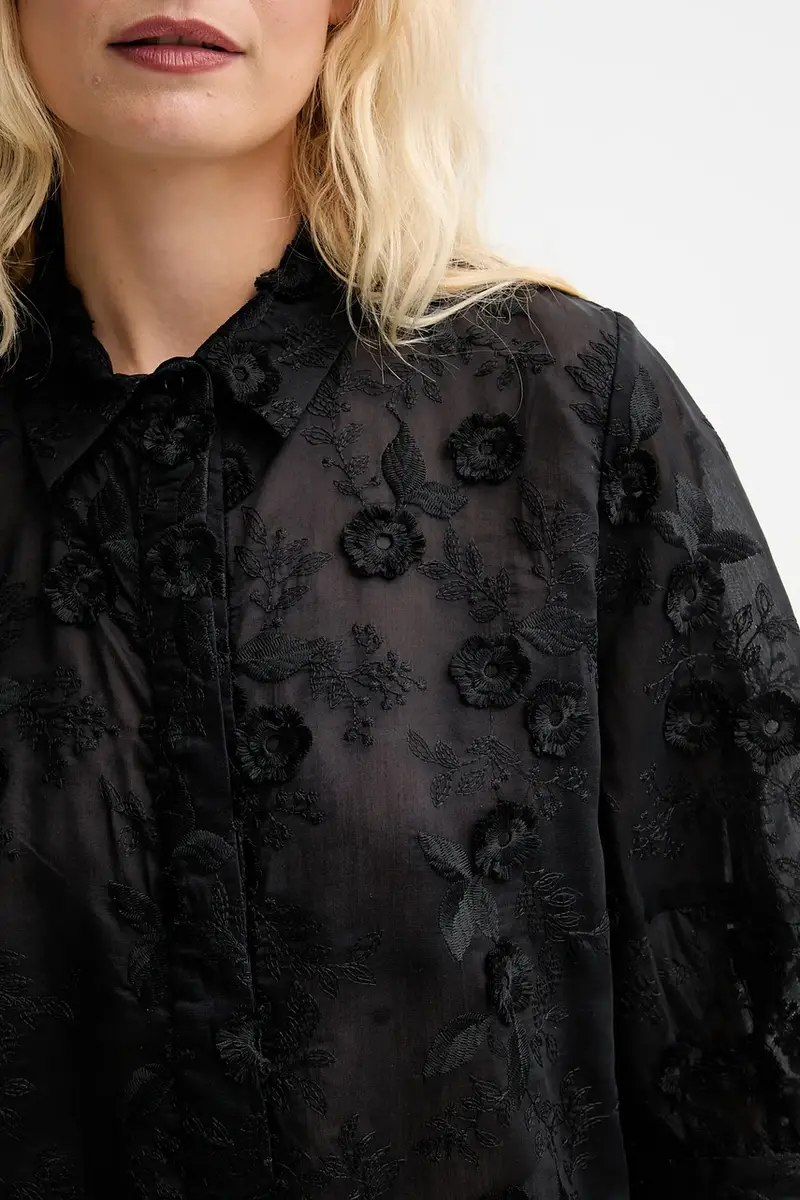 camicia PUST donna colore nero 252101725225 miniatura 5