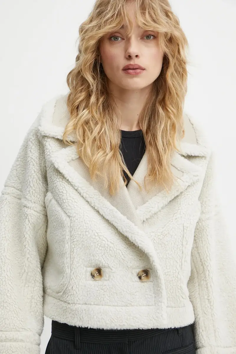 capotto bilaterale SAMBINO donna colore beige 244150224401 miniatura 4