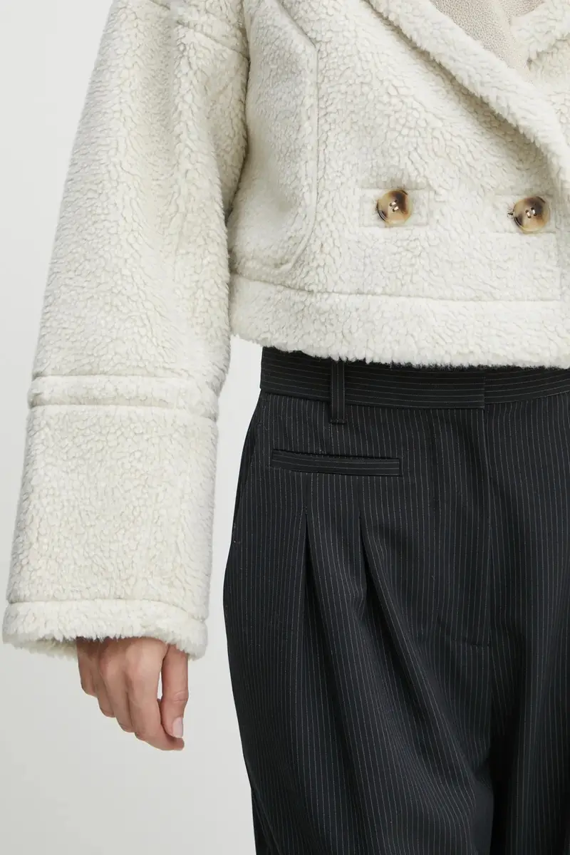 capotto bilaterale SAMBINO donna colore beige 244150224401 miniatura 5