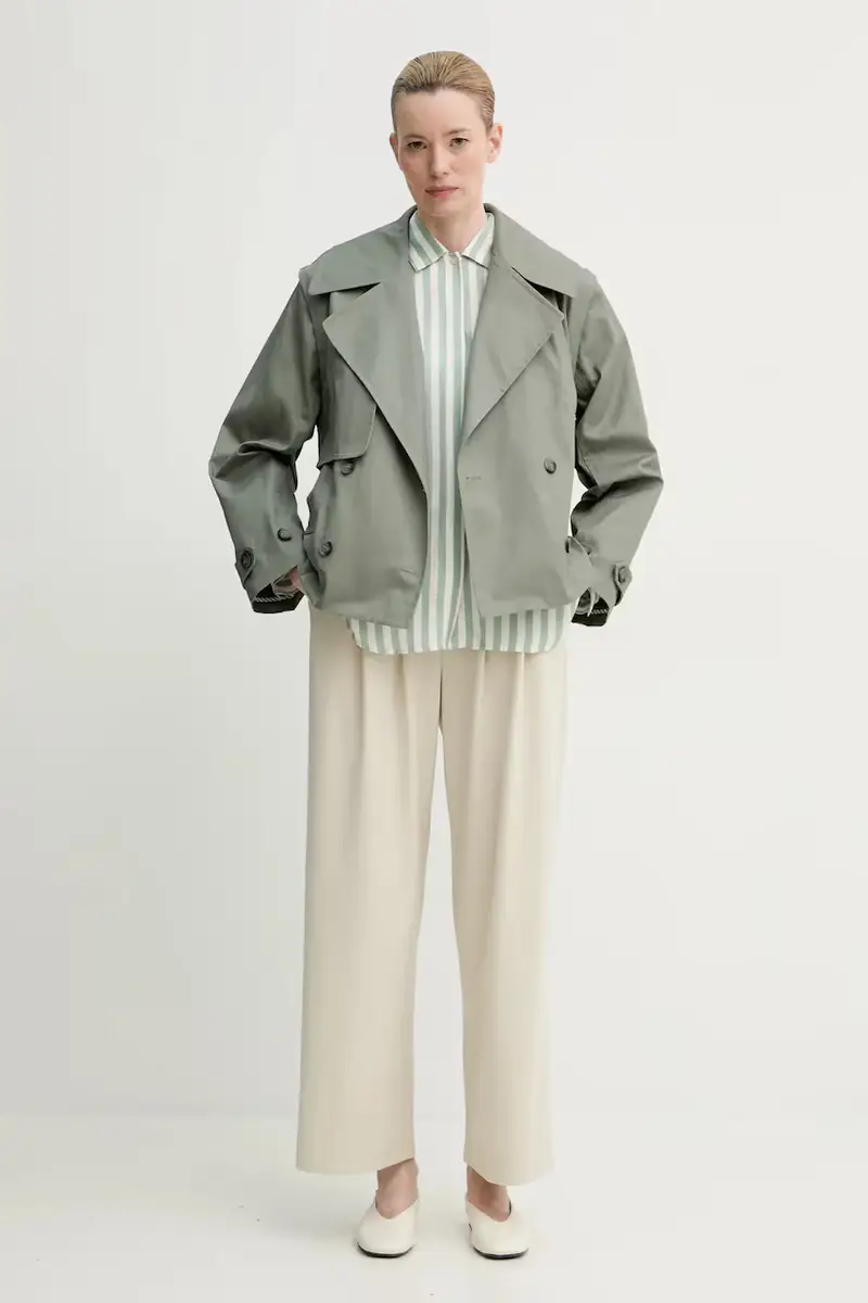 cappotto SOFUA donna colore grigio 251152125103 miniatura 2