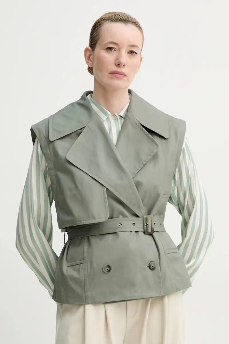 cappotto SOFUA donna colore grigio 251152125103 miniatura 4