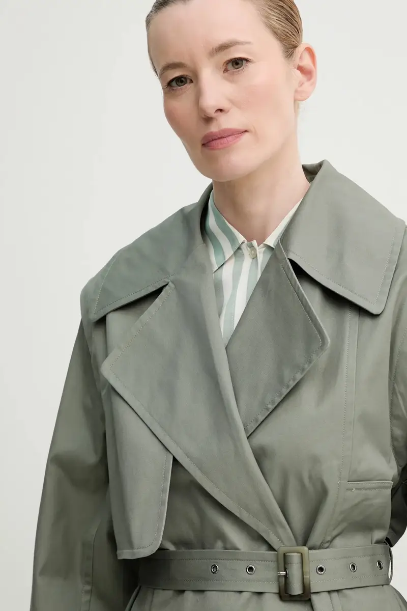 cappotto SOFUA donna colore grigio 251152125103 miniatura 5