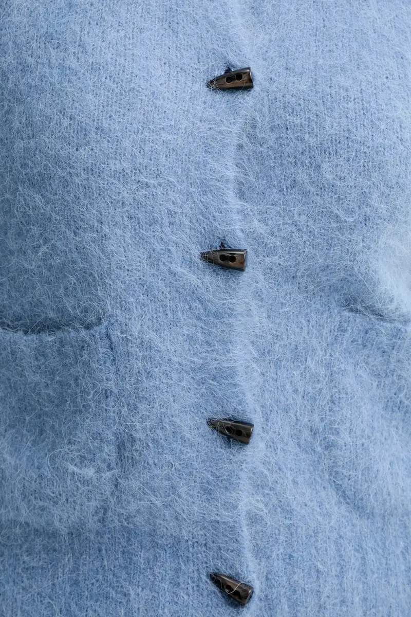 MUNTHE Cardigan Donna Blu 3580867 miniatura 5