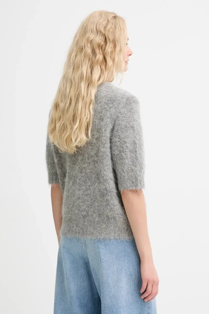 MUNTHE Cardigan Donna Grigio 3610074 miniatura 3