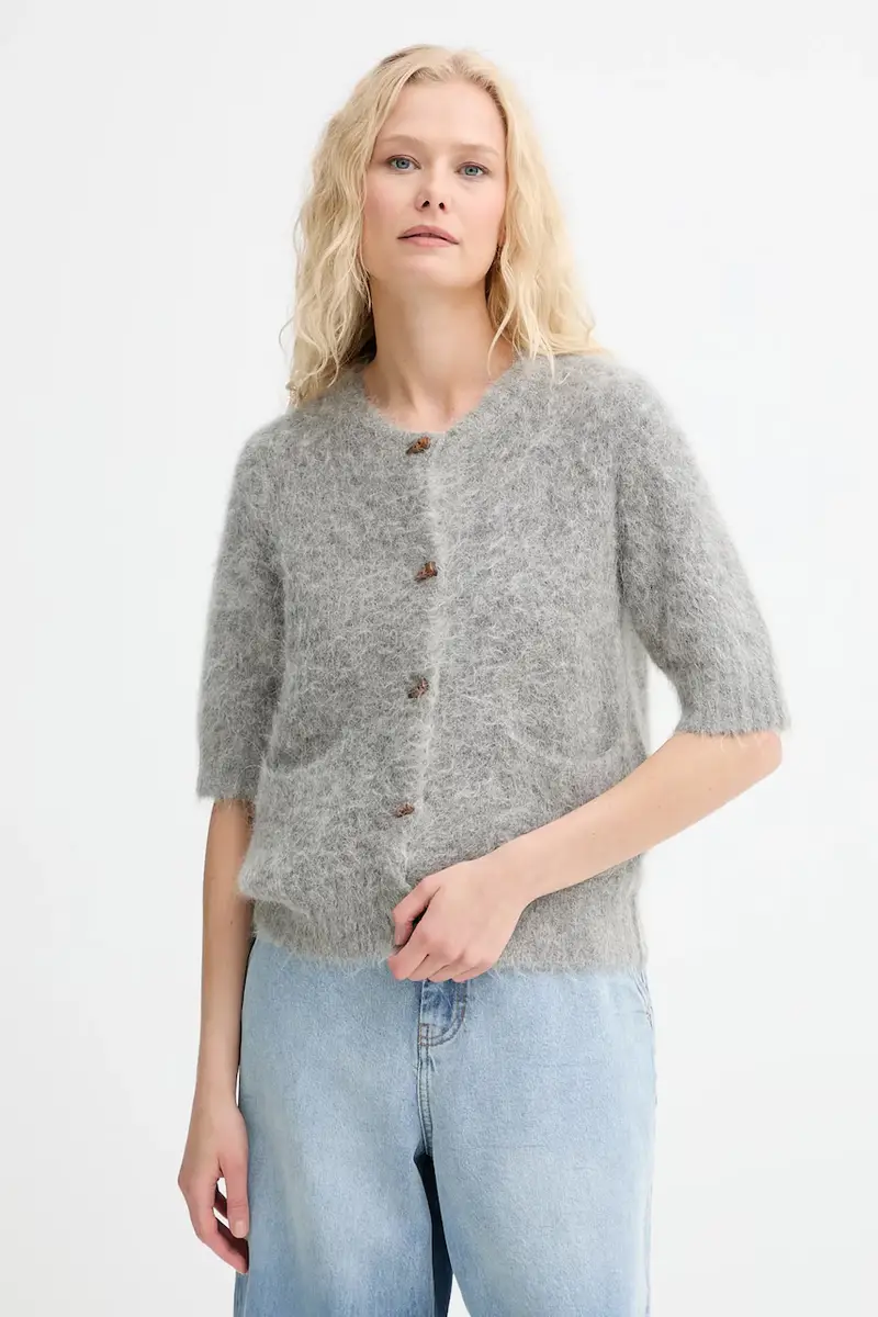 MUNTHE Cardigan Donna Grigio 3610074